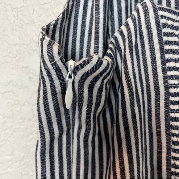 OLD NAVY Seersucker Striped Summer Dress Size M Tall - Picture 9 of 10